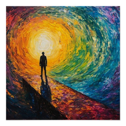 寸法のエッジ ポスター (正面)