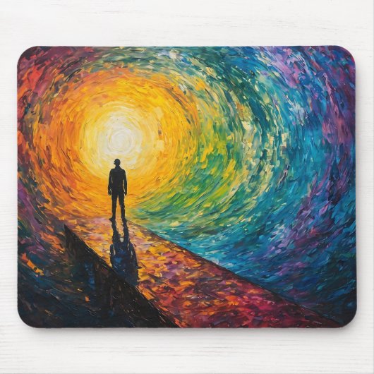 寸法のエッジ マウスパッド (正面)