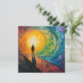 寸法のエッジ 招待状 (スタンド正面)