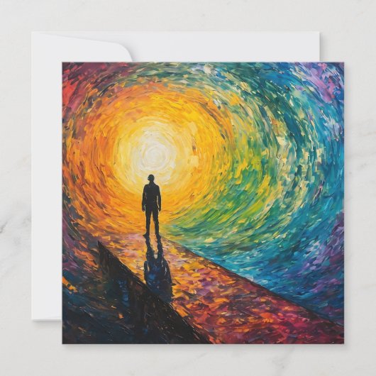 寸法のエッジ 招待状 (正面)