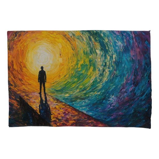 寸法のエッジ 枕カバー (正面)