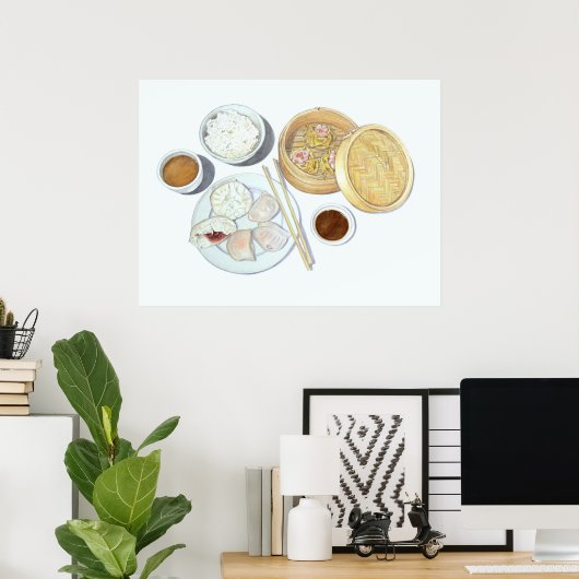 寸法の合計 ポスター (ホームオフィス)