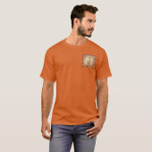 寸法の正方形 – 赤 – 南西 Tシャツ (正面フル)