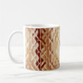 寸法の正方形 – 赤 – S コーヒーマグカップ (左)