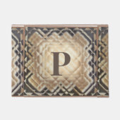 寸法の正方形 – P ドアマット (正面)