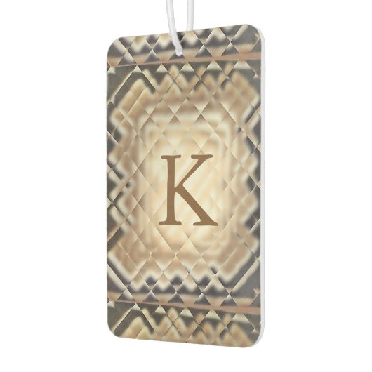 寸法スクウェアKエアーフレッシュナー カーエアーフレッシュナー (左)