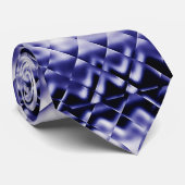 寸法スクエア – ネイビー – MW ネクタイ (ロール)