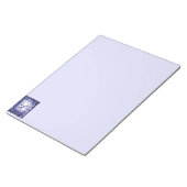 寸法スクエア – ネイビー – MW ノートパッド (アングル)