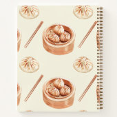 寸法中国の合計レシピ仕訳帳 ノートブック (裏面)