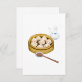 寸法合計| XiaoLongBao|小包笼 サンキューカード (正面/裏面)