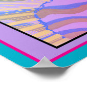 寸法抽象芸術 ポスター (角)