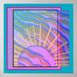 寸法抽象芸術 ポスター