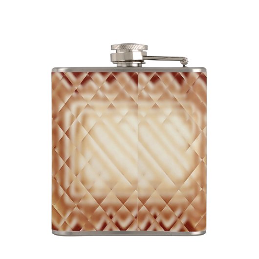 寸法正方形 – 赤 – W フラスク (裏面)