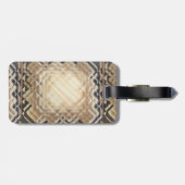 寸法正方形 – W ラゲッジタグ (裏面横)