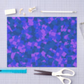 寸法鮮やか幾何学模様 薄葉紙 (クラフト)