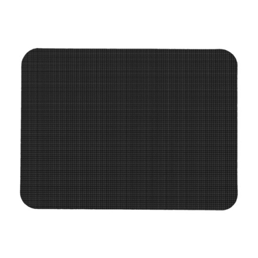 寸法黒の正方形パターン マグネット (横)