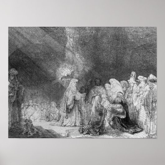 寺でのプレゼンテーション2 ポスター (正面)