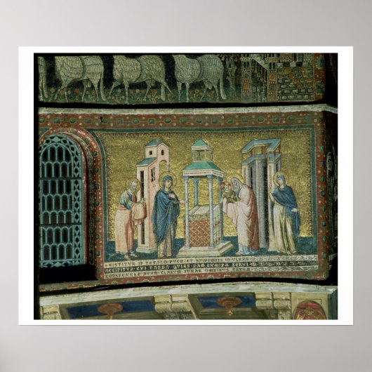 寺でのプレゼンテーション、詳細からの物語 ポスター (正面)