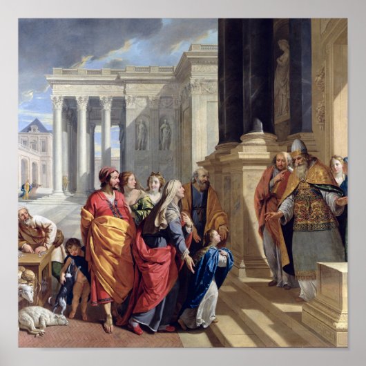 寺でのヴァージンのプレゼンテーション ポスター (正面)