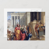 寺でのヴァージンのプレゼンテーション ポストカード (正面/裏面)