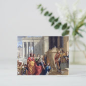 寺でのヴァージンのプレゼンテーション ポストカード (スタンド正面)