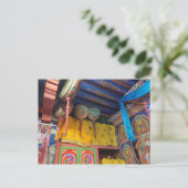 寺の中の太鼓 ポストカード (スタンド正面)