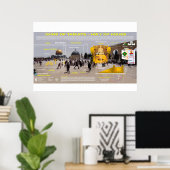 寺の山暴動 – 3番目の寺 ポスター (ホームオフィス)