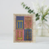 寺の楽器 ポストカード (スタンド正面)