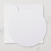 寺の結婚式招待状 – 永遠の円の招待 招待状 (裏面)