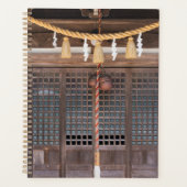 寺の縄飾り プランナー手帳 (正面)