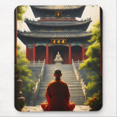 寺の静寂 マウスパッド (正面)