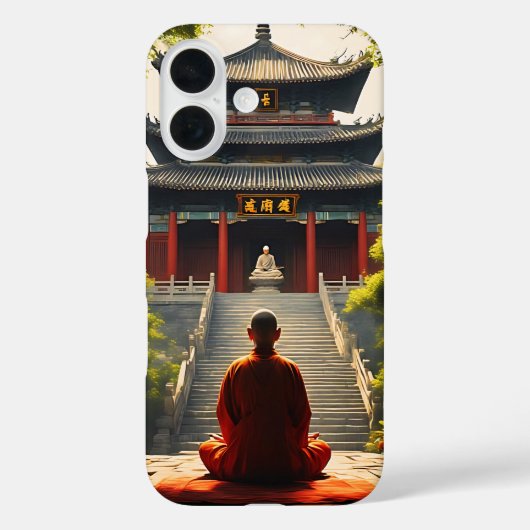 寺の静寂 Case-Mate iPhoneケース (裏面)