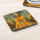 寺の黄金仏 コースター (左側)