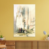 寺名エル・カーソン,ペトラ, 1839年3月7日, pl キャンバスプリント (インサイチュ (リビング))