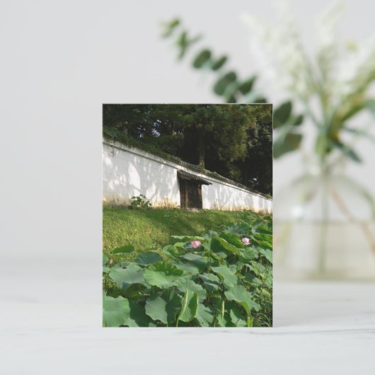 寺堀の蓮花 ポストカード (スタンド正面)