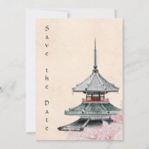 寺日本のとさくらんぼの結婚花