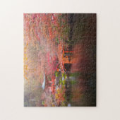 寺日本の ジグソーパズル (縦)