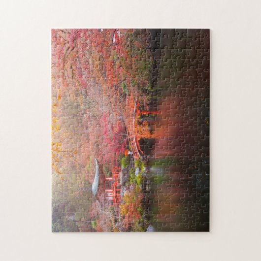 寺日本の ジグソーパズル (縦)