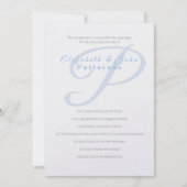 寺結婚式招待状 – ラストイニシャル招待状 招待状 (正面)