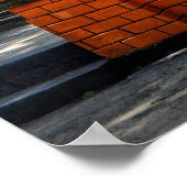 寺門仏教インドネシア旅行先 ポスター (角)