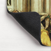 寺院から商人を運転しているイエス・キリスト マウスパッド (コーナー)