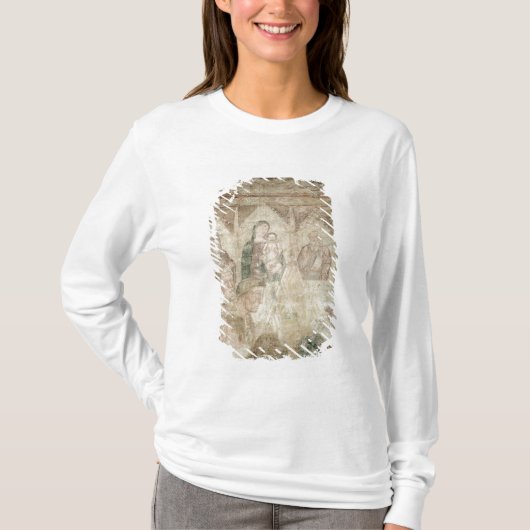 寺院で祈っているSt.ラニエーリ Tシャツ (正面)