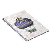 寺院のあるバロック風の風船 ノートブック (右側)