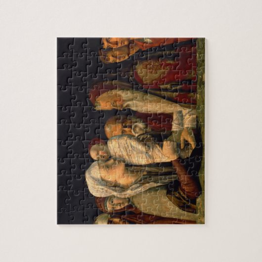 寺院のイエス・キリストの提示 ジグソーパズル (縦)