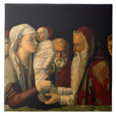 寺院のイエス・キリストの提示 タイル (正面)