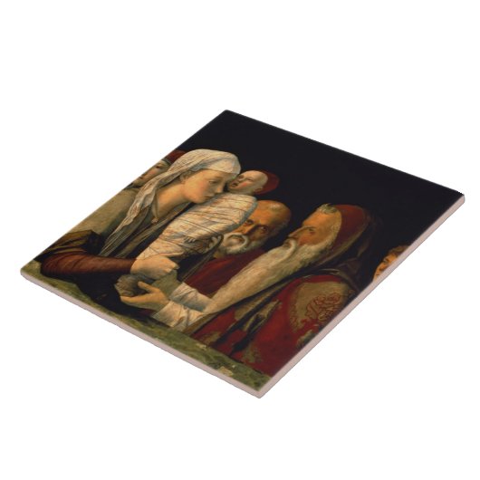 寺院のイエス・キリストの提示 タイル (側面)