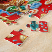 寺院のドラゴン ジグソーパズル (側面)