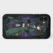 寺院のビクトリアンなSteampunkの吸血鬼IPhone 5やっと Case-Mate iPhoneケース (裏面(横))