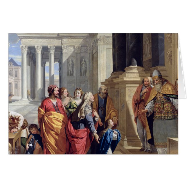 寺院のヴァージンの提示 (正面横)