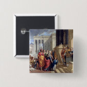 寺院のヴァージンの提示 缶バッジ (正面&裏面)